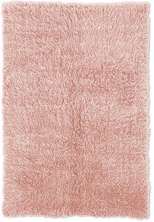 Linon New Flokati 1400 Grams Pastel Pink Area Rug Last Chance 