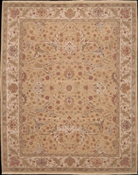 Nourison Ancestry NA-01 Light Gold Area Rug Clearance| Size| 3 9 X 5 9 