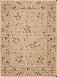 Nourison Somerset ST-05 Gold Area Rug Clearance| Size| 2 X 2 9 