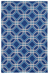 PANTONE UNIVERSE Matrix 4722i Blue- Ivory Area Rug Clearance| Size| Pantone Color Sample Fan 