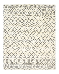 Luxor Lane Knotted Ale-S3141 Ivory Area Rug| Size| 8 x 10 